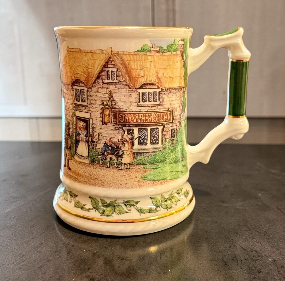 Vintage Sadler & Sons "The Wheatsheaf" Gentleman's Tankard - Made in England